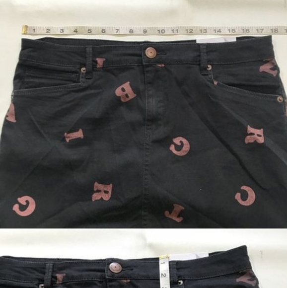 2/$20 BCBG Generation Alphabet Joey Mini Skirt - Picture 4 of 7